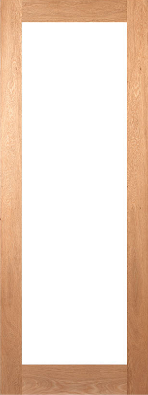 710 1 Panel Glass Shaker Fir