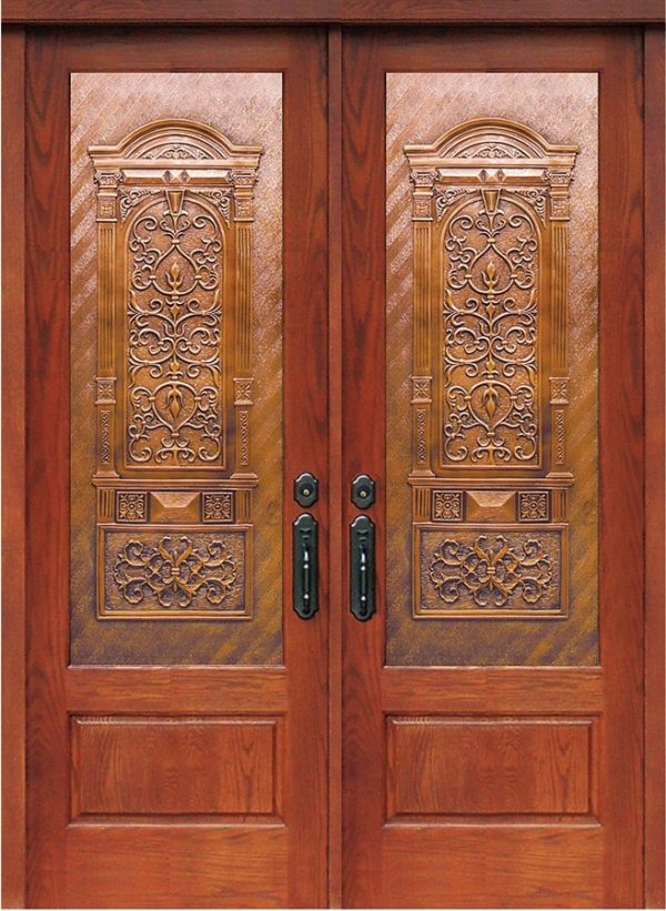 WD-03 Copper Wood Door