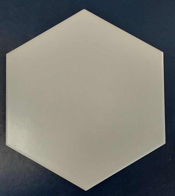 Floorica – 200 Plain White Hexagon Tiles